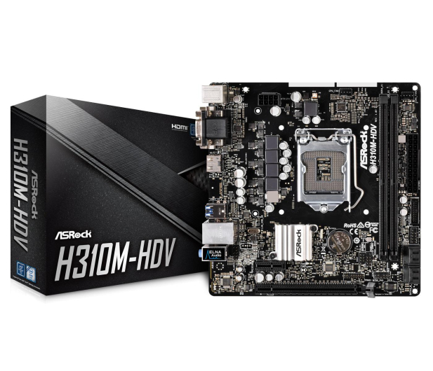 ASRock H310M-HDV - 422198 - zdjęcie